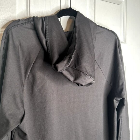 Everlane The ReNew Air Charcoal Black Long Sleeve Hoodie Men's Size Medium M - Picture 9 of 10